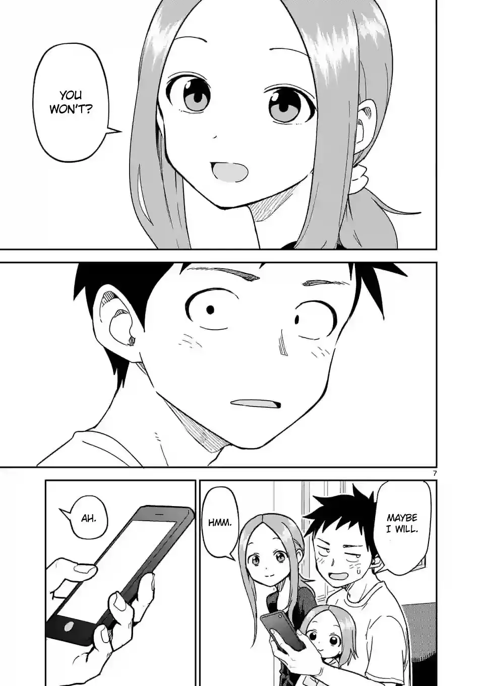 Karakai Jouzu no (Moto) Takagi-san Chapter 276 8